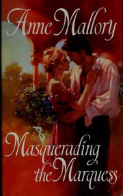 Cover of: Masquerading the Marquess