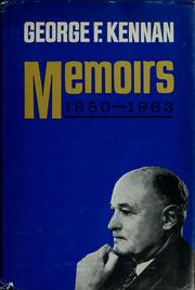 Memoirs by George F. Kennan