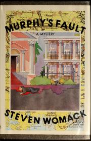 Cover of: Murphy's fault: a mystery
