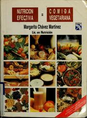 Cover of: Nutricion efectiva =: comida vegetariana