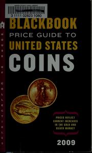 Cover of: Official 2009 blackbook price guide to United States coins