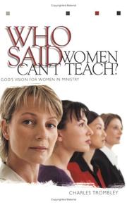 Cover of: Who said women can't teach?
