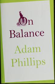 Cover of: On balance by Adam Phillips