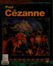 Cover of: Paul Cézanne by Nathaniel Harris