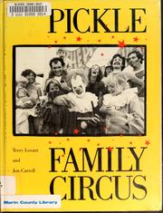 Cover of: The Pickle Family Circus by Terry Lorant