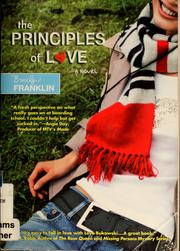 Cover of: The principles of Love by Emily Franklin