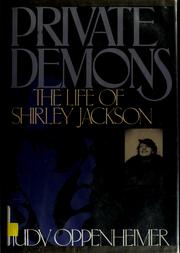Cover of: Private demons by Judy Oppenheimer