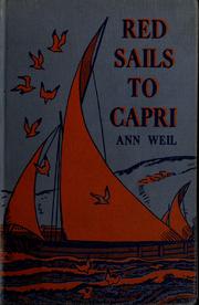 Cover of: Red sails to Capri by Ann Weil