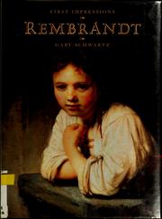 Cover of: Rembrandt by Gary Schwartz