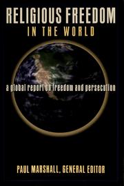 Cover of: Religious freedom in the world by Paul A. Marshall