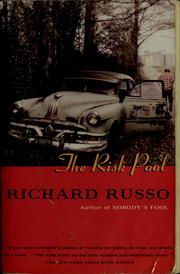 Cover of: The risk pool