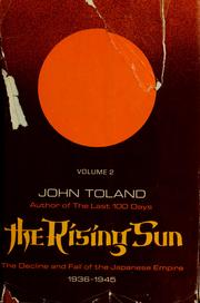 Cover of: The rising sun by John Willard Toland