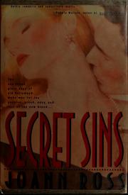 Cover of: Secret sins