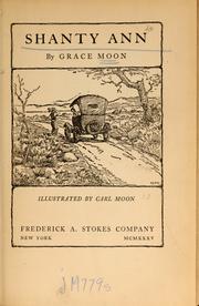 Cover of: Shanty Ann by Grace Moon