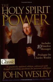 Cover of: The Holy Spirit and Power (Pure Gold Classics) by John Wesley