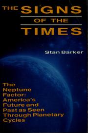 Cover of: The signs of the times