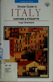 Cover of: Simple guide to Italy