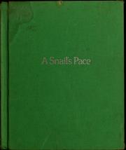 Cover of: A snail's pace