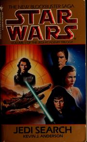 Cover of: Star Wars : Jedi Academy / Jedi Search # 1.
