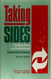 Cover of: Taking sides.: Clashing views on controversial economic issues