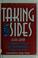 Cover of: Taking sides