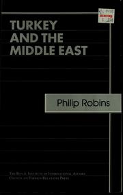 Turkey and the Middle East by Philip Robins