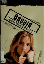 Cover of: Unsaid