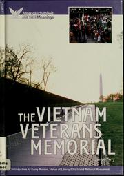 Cover of: The Vietnam Veterans Memorial by Joseph Ferry