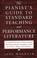 Cover of: Pianist's Guide to Standard Teaching and Performance Literature