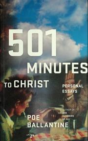 Cover of: 501 minutes to Christ by Poe Ballantine