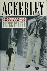 Cover of: Ackerley by Parker, Peter
