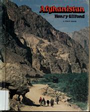 Cover of: Afghanistan by Henry Gilfond