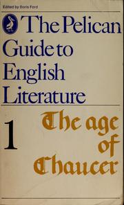 Cover of: The age of Chaucer by Boris Ford