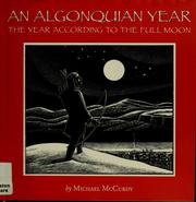 Cover of: An Algonquian year: the year according to the full moon