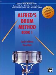 Cover of: Alfred's Drum Method, Book 1 (Alfred Drum Method)