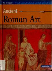 Cover of: Ancient Roman art by Susie Hodge