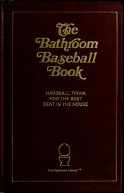 The bathroom baseball book by John Murphy