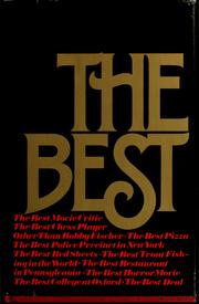 Cover of: The best