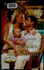 Cover of: The billionaire's baby arrangement