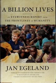 A billion lives by Jan Egeland