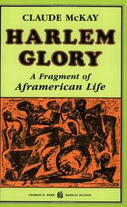 Cover of: Harlem Glory by Claude McKay