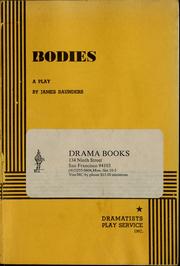 Cover of: Bodies: a play