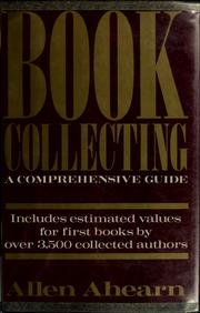 Cover of: Book collecting: a comprehensive guide