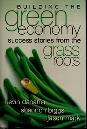 Building the green economy by Kevin Danaher
