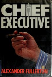 Cover of: Chief executive