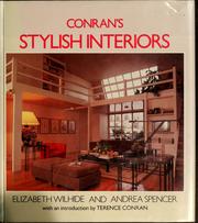 Cover of: Conran's stylish interiors