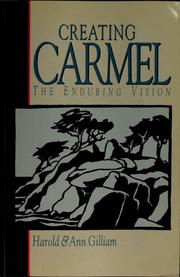 Cover of: Creating Carmel | Harold Gilliam