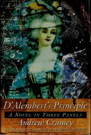 Cover of: D'Alembert's principle by Andrew Crumey