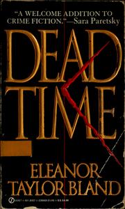 Cover of: Dead time by Eleanor Taylor Bland, Eleanor Taylor Bland