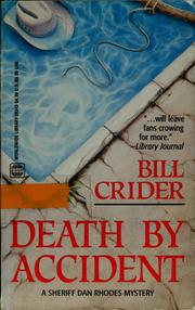 Cover of: Death by accident by Bill Crider